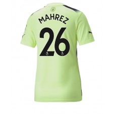 Manchester City Riyad Mahrez #26 Tredjedrakt Kvinner 2022-23 Kortermet